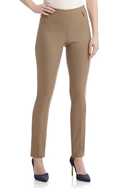 Rekucci Women's "Ease In To Comfort Fit" Stretch Slim Pant