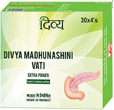 Patanjali Products- Baba Ramdev Divya Madhunashini vati (Pack of 2)
