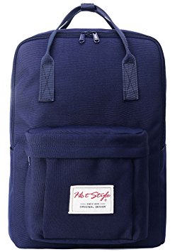 HotStyle Cute Lightweight Travel Daypack School Backpack - Fits 15-inch Laptop