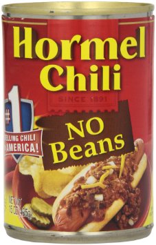 Hormel Chili, No Beans, 15 Oz