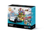 Nintendo Wii U Deluxe Set Super Mario 3D World and Nintendo Land Bundle - Black 32 GB