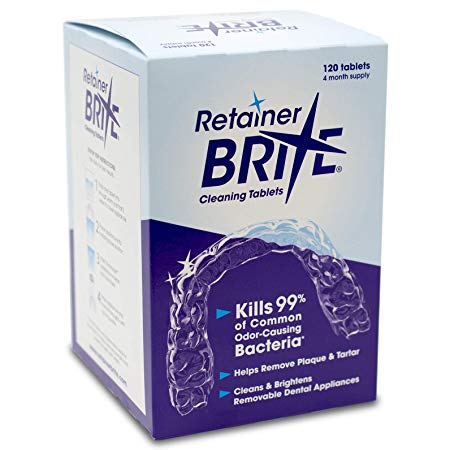Retainer Brite 120 Tablets Value Pack (4 Months Supply)