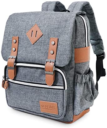 14 Peaks Classic Kids and Toddler Backpack in Gray or Teal