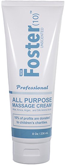 Foster(10) Unscented All Purpose Massage Cream