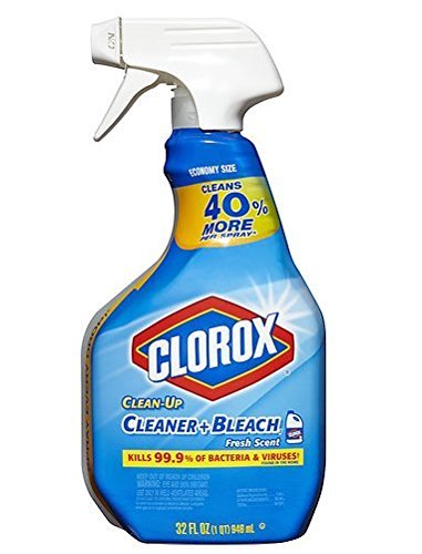 Clorox Clean-Up Cleaner with Bleach Spray, Fresh Scent 32 fl oz (946 ml),1 pk