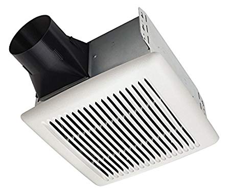 Broan AE50 Invent Energy Star Qualified Single-Speed Ventilation Fan, 50 CFM 0.5 Sones