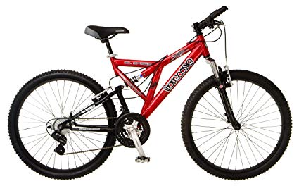 Mongoose Domain Men's Dual-Suspension Mountain Bike (26-Inch Wheels)