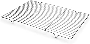 Fox Run Rectangular Cooling Rack, Iron/Chrome, 18-Inch x 12.5-Inch