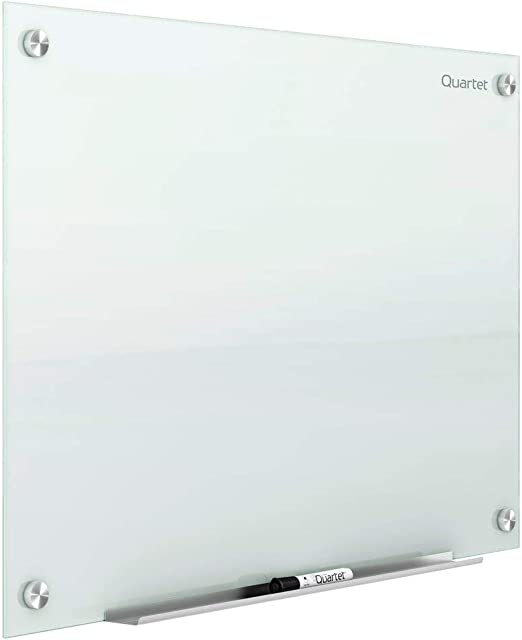 Quartet Infinity Magnetic Glass Dry Erase Board, White, 3 X 2 Feet (3413820114)