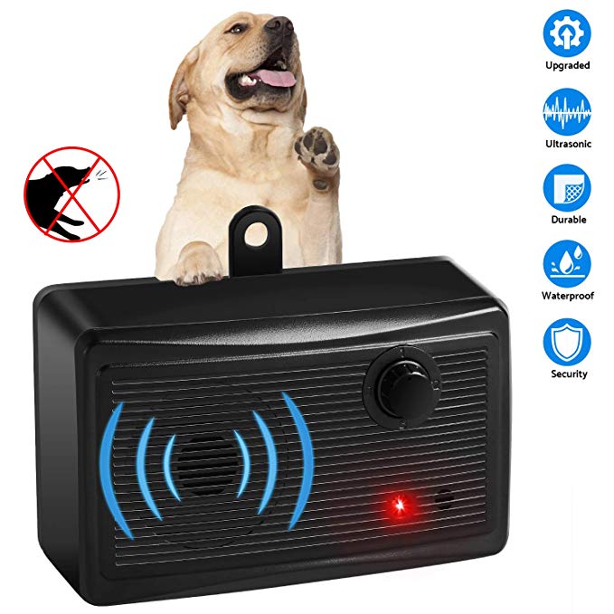 Bark Control Device Outdoor, Mini Anti Barking Deterrent Ultrasonic Dog Bark Control, Sonic Bark Deterrents Silencer Stop Barking Bark Stop Repeller