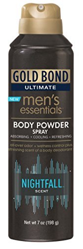 Gold Bond Ultimate men's essentials body powder spray by Gold Bond