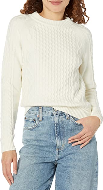 Amazon Essentials Women's Stitch Cable Sweater