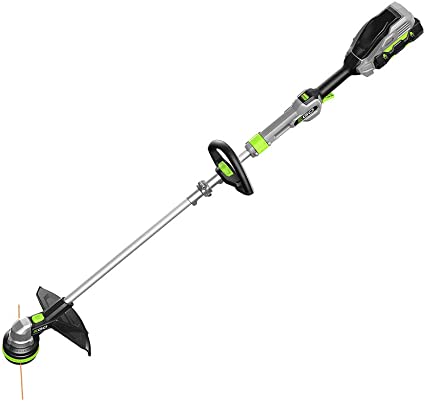 EGO Power  ST1511T 15-Inch 56-Volt Lithium-Ion Cordless POWERLOAD™ String Trimmer Kit with Telescopic Alu Foldable Shaft - 2.5Ah Battery and Charger Included