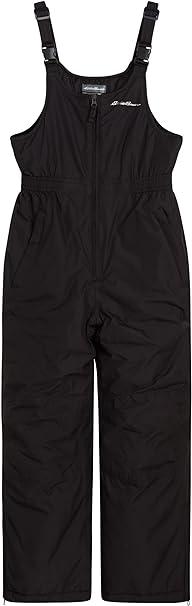 Eddie Bauer Kids Snow Bib – Boys Insulated Waterproof Snow Ski Pant Overalls (3-16)