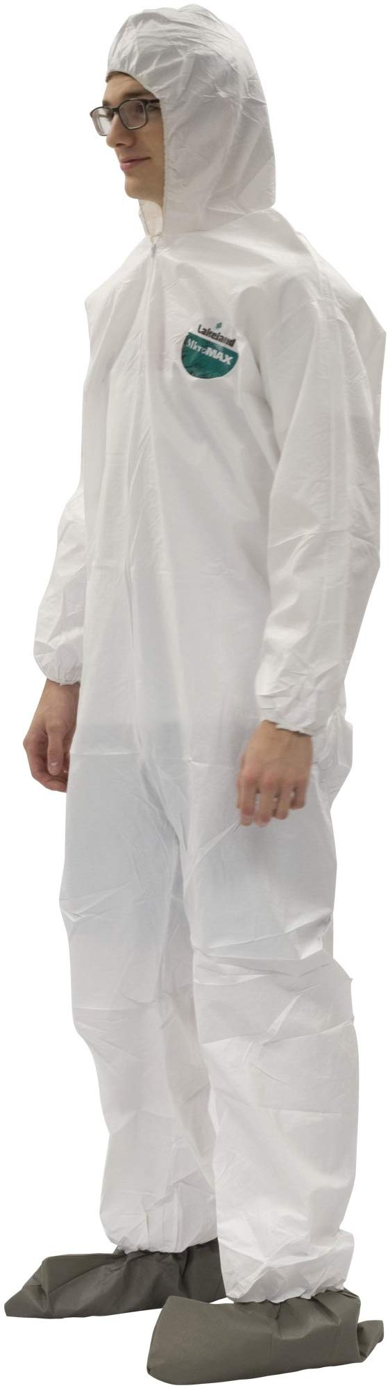 Dupont TY120S L Large Tyvek Coveralls Suit, Sold By Each