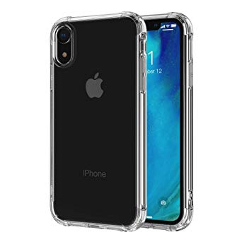 Vancold iPhone Xr Case, Soft TPU Bumper Protective Crystal Clear Scratch-Resistant 4 Corners Protective Case Cover for Apple iPhone Xr 6.1 inch 2018