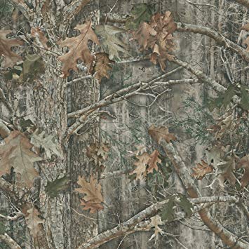 Kanati Camo Repositionable and Removable Peel and Stick Wallpaper