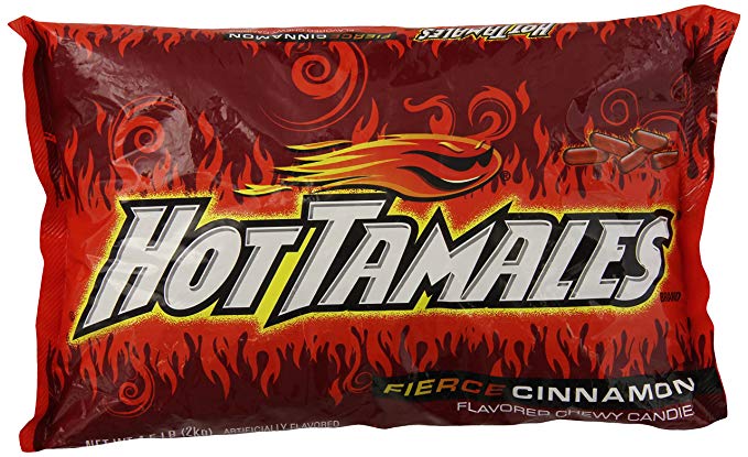 Just Born Hot Tamales, 4.5 pounds Fierce Cinnamon