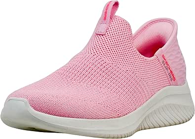 Skechers Women's Hands Free Slip Ins Ultra Flex 3.0 Smooth Step Sneaker