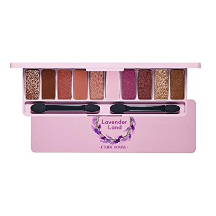 ETUDE HOUSE Play Color Eyes Lavender Land | Vivid 10 Color Eye Shadow Palette with Soft Texture and Lavender Field-Like Shades for a Deep Eyes Makeup | Kbeauty