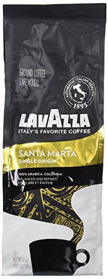 Lavazza Single Origin Premium Coffee, Santa Marta, 12 Ounce