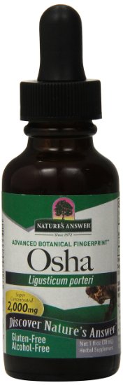 Natures Answer Alcohol-Free Osha Root 1-Fluid Ounce