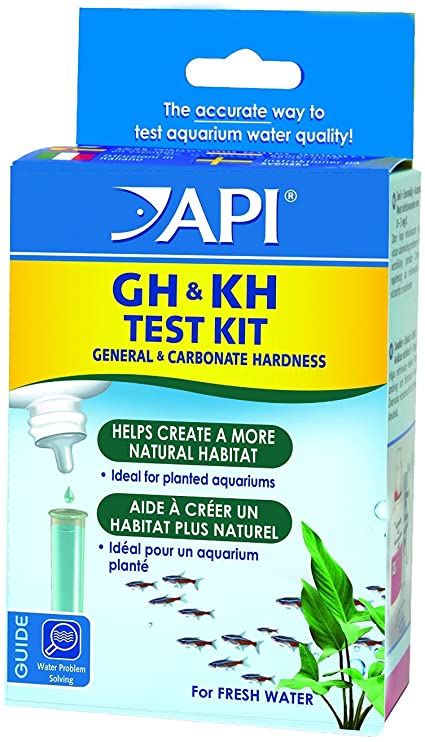 GH & KH Liquid Test for Freshwater Test Kit by API