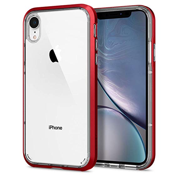 Spigen Neo Hybrid Crystal Designed for Apple iPhone XR Case (2018) - Red