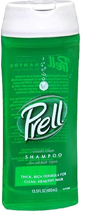 Prell Shampoo, Classic Clean 13.50 oz (Pack of 4)
