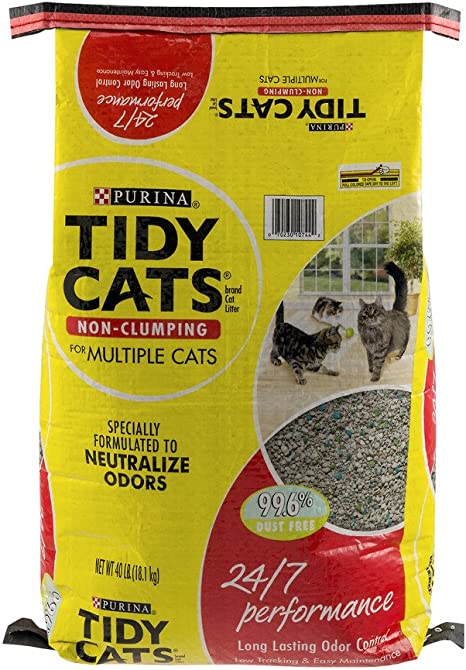 Purina Tidy Cats Non Clumping 24/7 Performance Multi Cat Litter