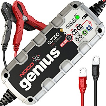 NOCO Genius G7200UK 12V/24V 7.2 Amp UltraSafe Battery Charger