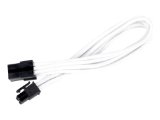 Silverstone Tek Sleeved Extension Power Supply Cable with 1 x 6-Pin to PCI-E 6-Pin Connector PP07-IDE6W
