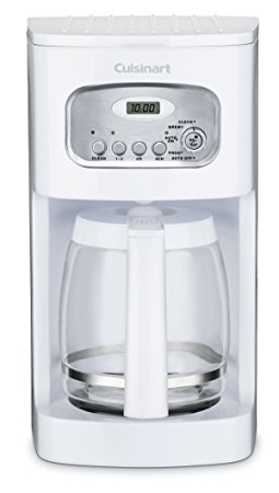 Cuisinart DCC-1100 12-Cup Programmable Coffeemaker, White