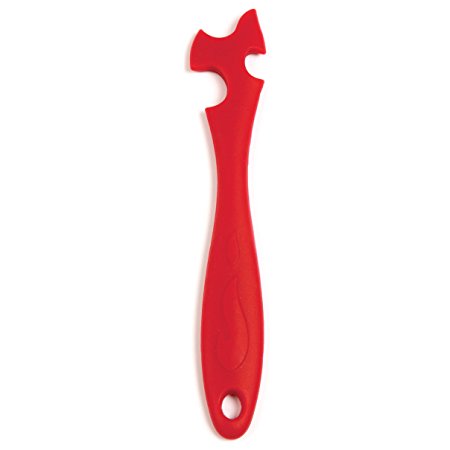 Norpro 1229 Silicone Oven Rack Push/Pull, Red
