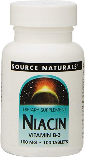 Niacin 100mg 100t, 0.6 Pound