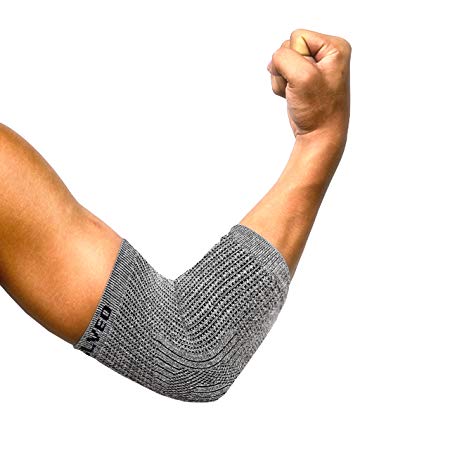 Vital Salveo- Fitness Mild Compression Support Elbow Sleeve/Brace Joint Protection Athletic, M(1PC)