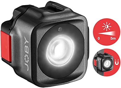 JOBY Beamo, Mini LED Light for Smartphone and Mirrorless Camera - Compact, Magnetic, Bluetooth, Waterproof, for Vlogging, Photo and Video Content Creation