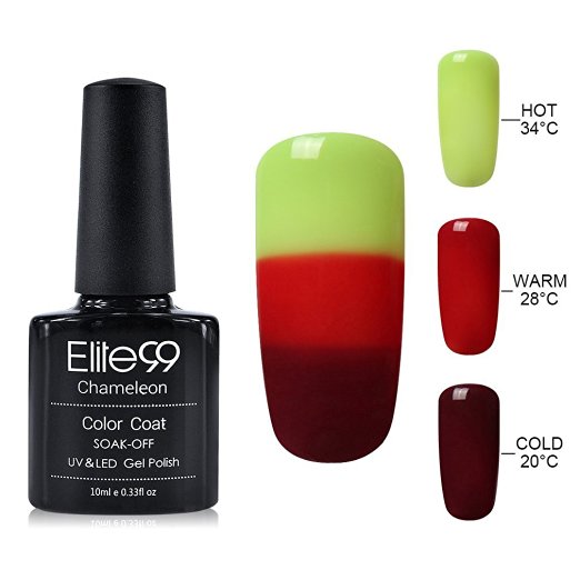 Elite99 10ML UV LED Thermal Temperature Color Changing Gel Nail Polish Soak Off Nail Lacquer 4201