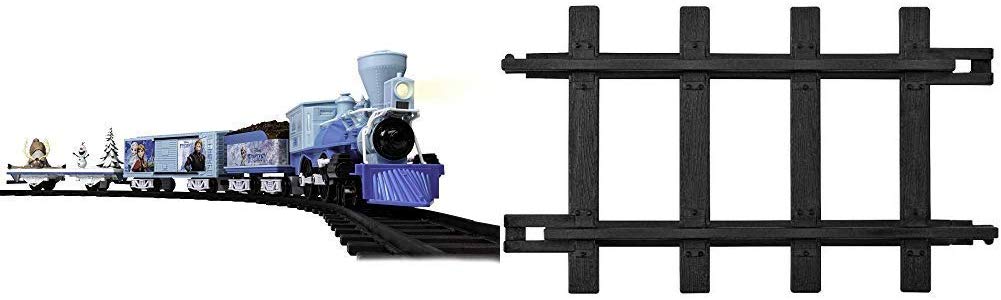 Lionel Disney's Frozen Battery-Powered Train Set with Remote   12-Piece Straight Track Expansion Pack