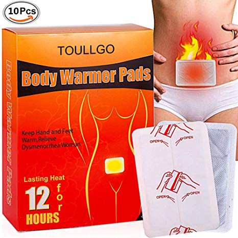 Body Heating Pad, Winter Body Warmer Stick, Menstrual Cramp Relief Heat Wraps, Body Warmer Pad, Air-Activated Disposable Menstrual Heat Patches for Sore Upper Back, Neck & Shoulder Pain Relief & Menst