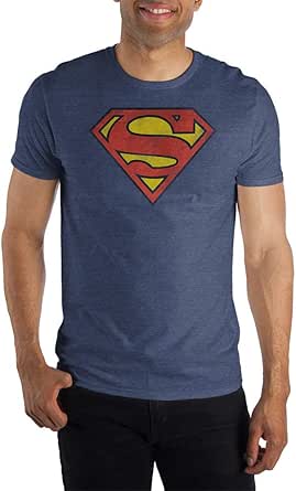 Bioworld Superman Logo Men's Short Sleeve Tee