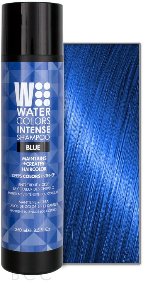 WaterColors Intense Shampoo Blue 8.5 Oz