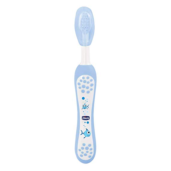 Chicco Toothbrush ,6-36 months  (Blue)