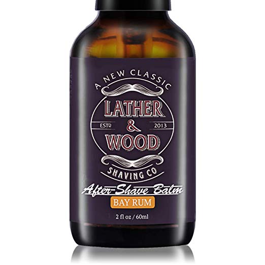 Lather & Wood Aftershave Balm - Bay Rum