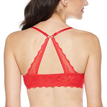 Madeline Kelly Women's Lace Demi Bra with Crossback Front Closure