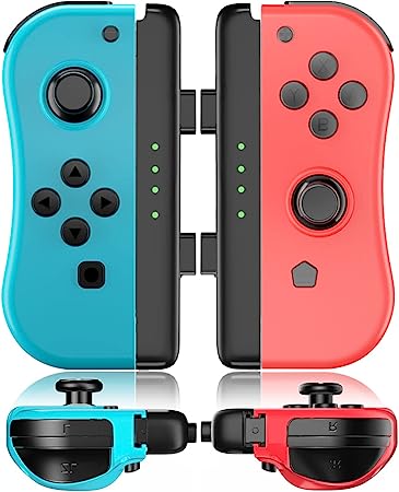 Bonacell Joy con Controller For Nintendo Switch Replacement,Left And Right Controllers Joystick With Dual Vibration/Gyro/Wake-up function Gamepad For Switch Lite/OLED