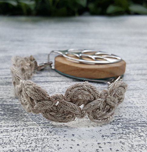 Country Linen Lace Bracelet for the Bellabeat LEAF