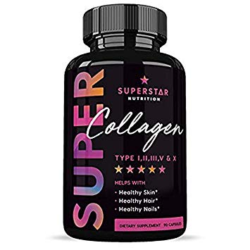 Premium Hydrolyzed Collagen Capsules for Women (Type I, II, III, V, X) – Collagen Peptides Pills for Healthy Hair, Skin, Nails, Joints, Anti-Aging and Bones - 90 Multi Collagen Supplements 1500 mg