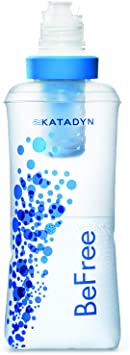 Katadyn Befree Water Filter with Hydrapak 0.6L Collapsible Flask