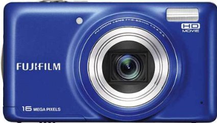 Fujifilm FinePix T350 Digital Camera (Blue)